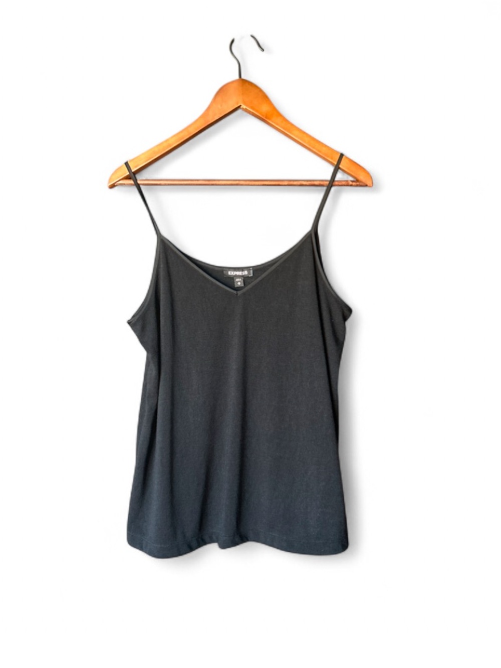 Express Black V-Neck Spaghetti Strap Camisole